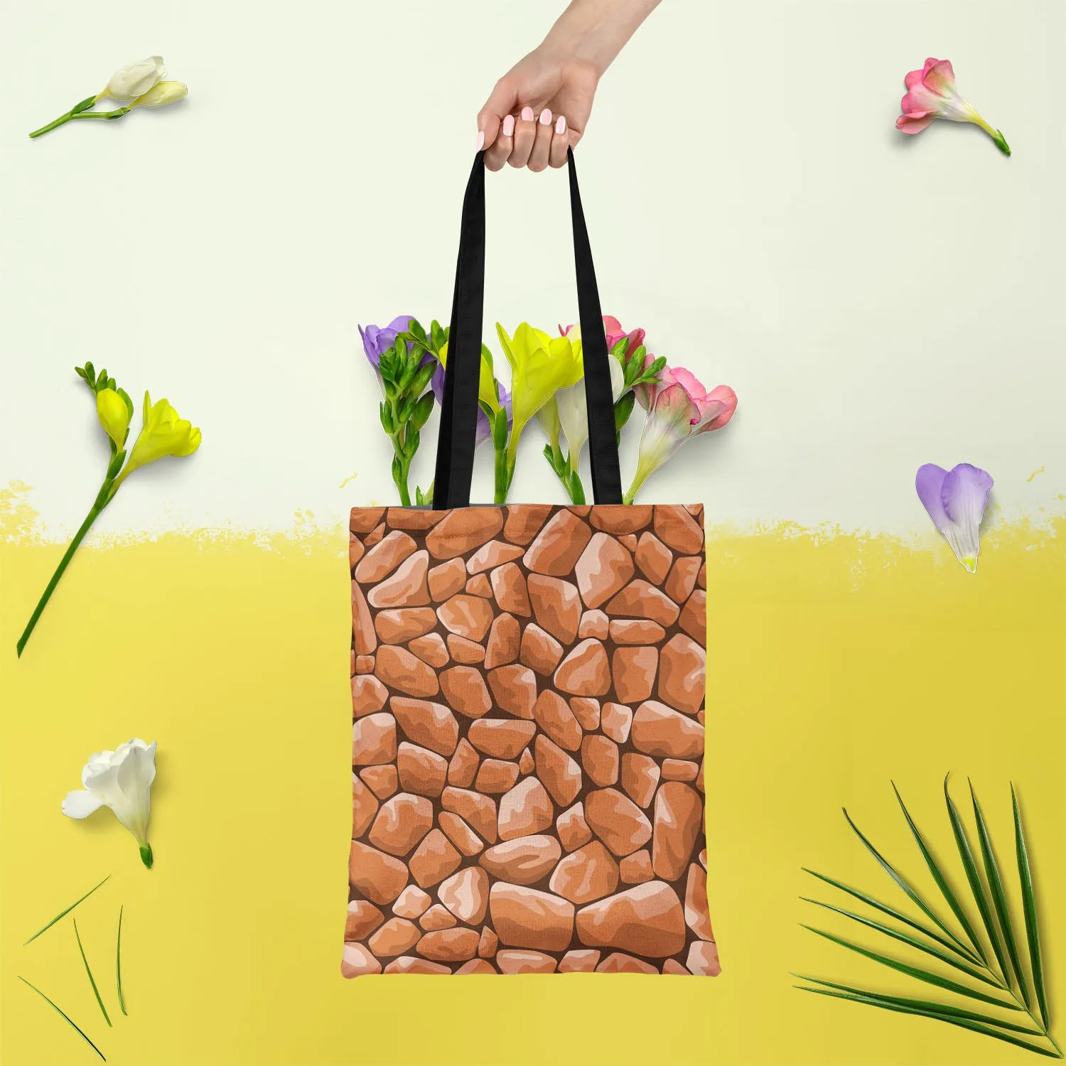 Abstract Décor Tote Bag Shoulder Purse | Multipurpose