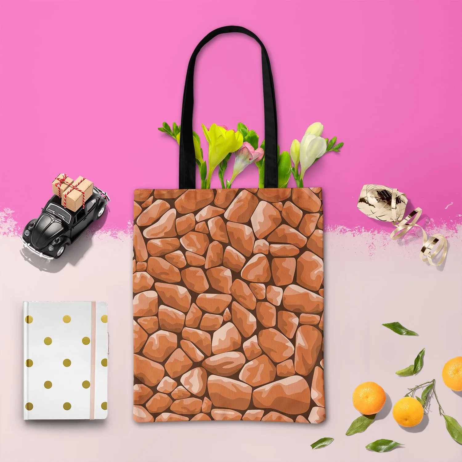 Abstract Décor Tote Bag Shoulder Purse | Multipurpose