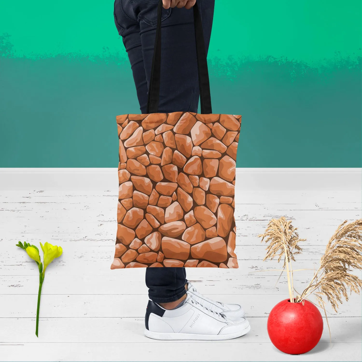 Abstract Décor Tote Bag Shoulder Purse | Multipurpose