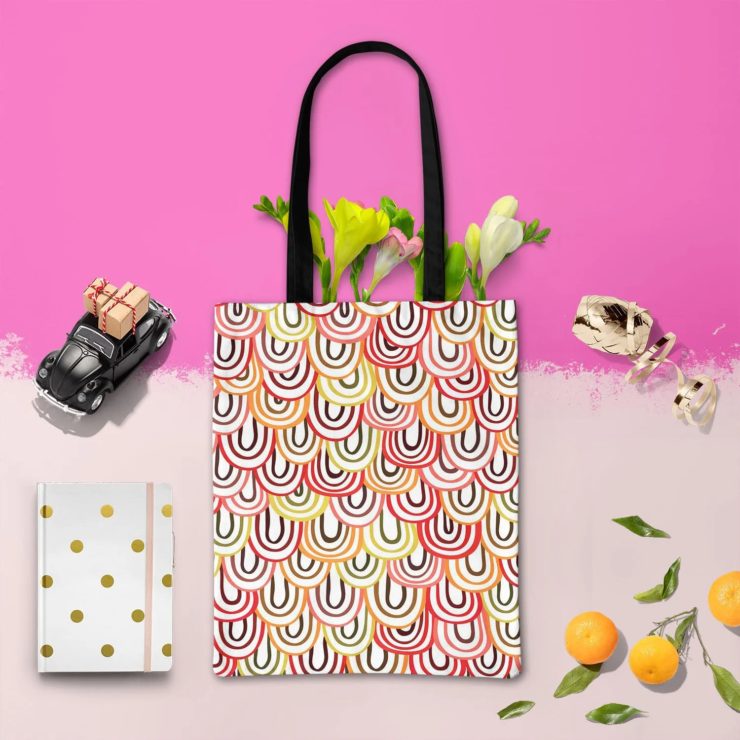 Abstract Doodles D1 Tote Bag Shoulder Purse | Multipurpose