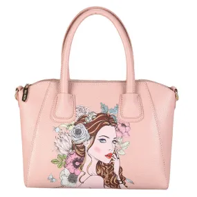 Big Smiley Trapeze Bag Women Fashion Printing Women Handbag Designer Handbags High Quality Ladies Bags Brand Pu Leather Tote Bag