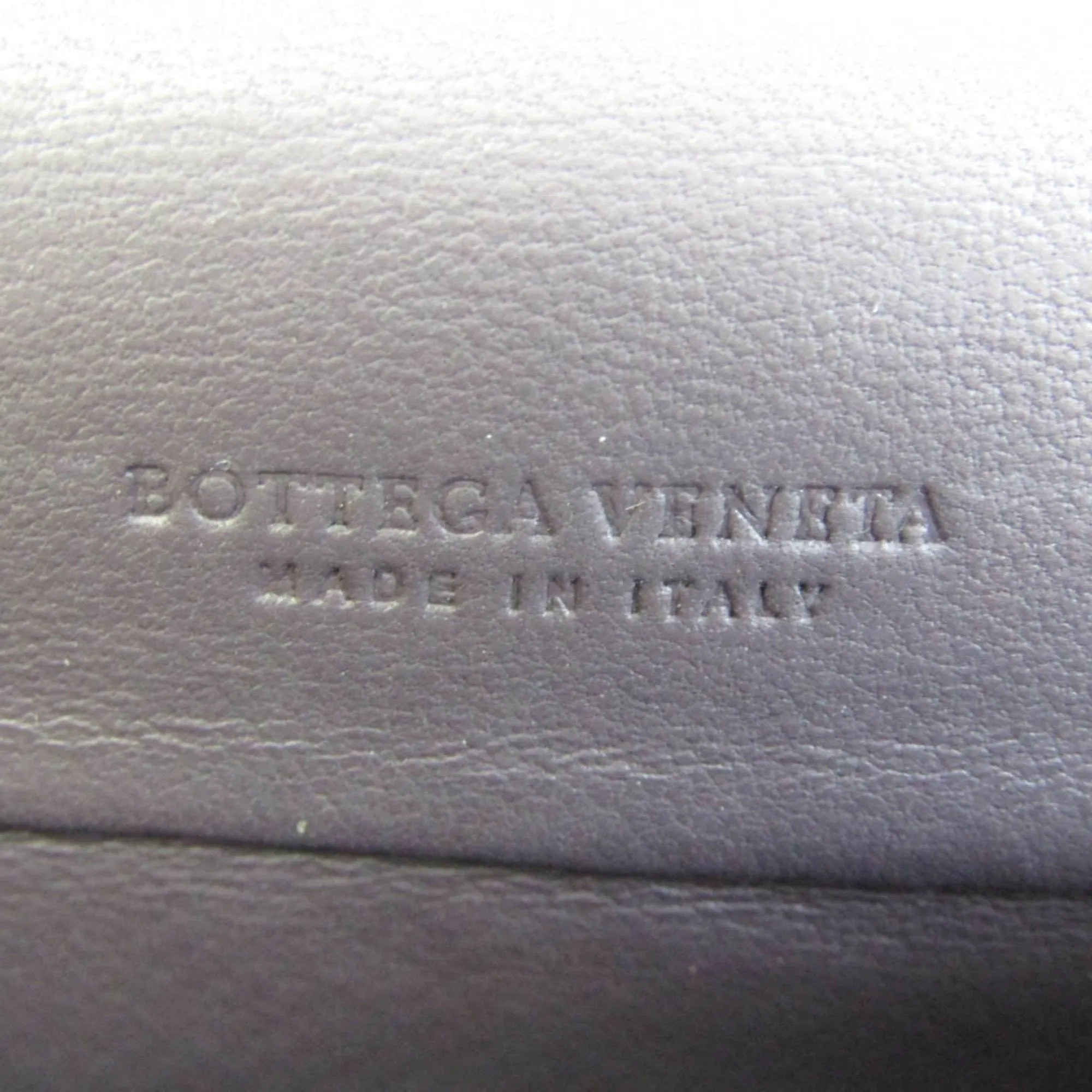 Bottega Veneta Intrecciato Brown Leather Wallet  (Pre-Owned)