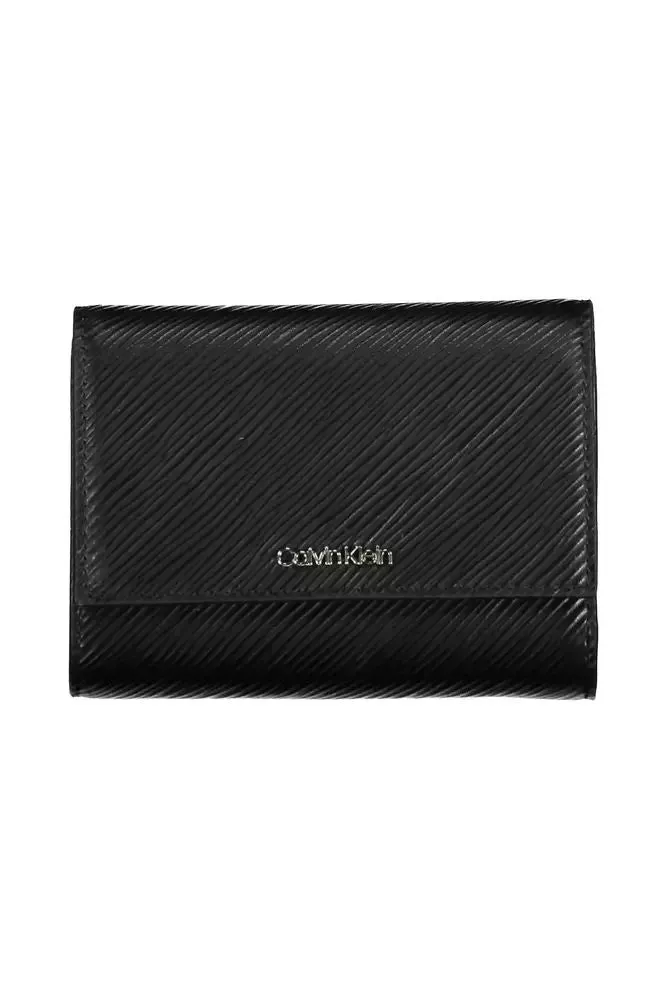 Calvin Klein Black Polyethylene Men's Wallet