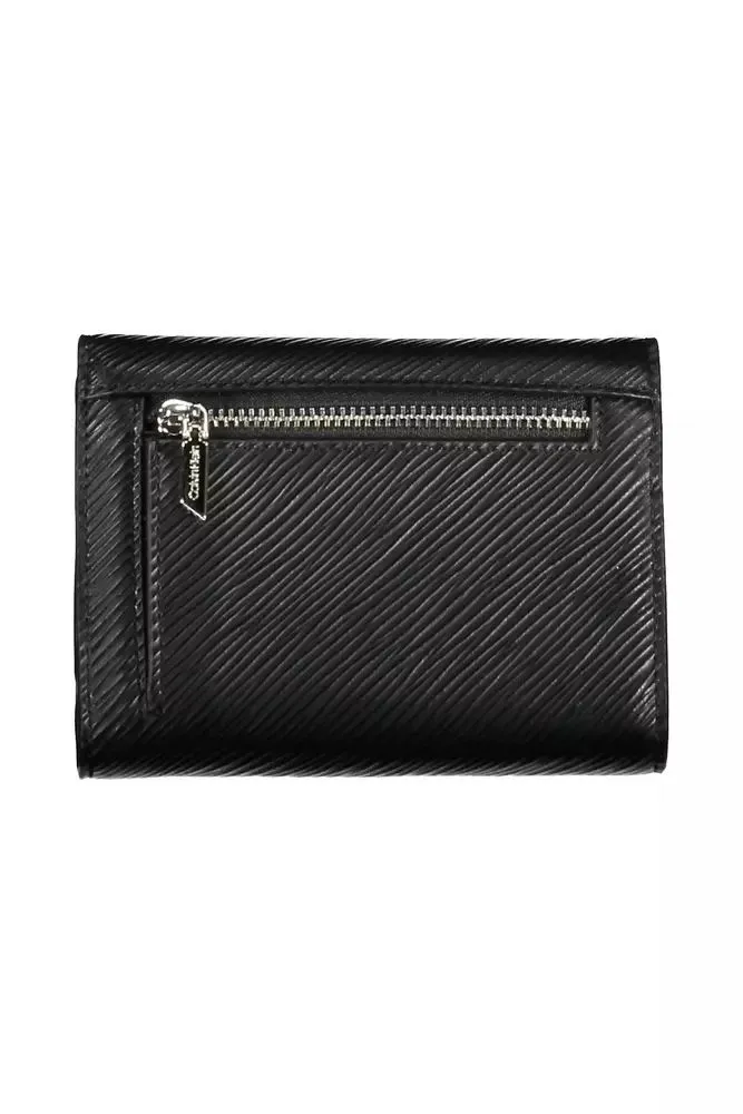 Calvin Klein Black Polyethylene Men's Wallet