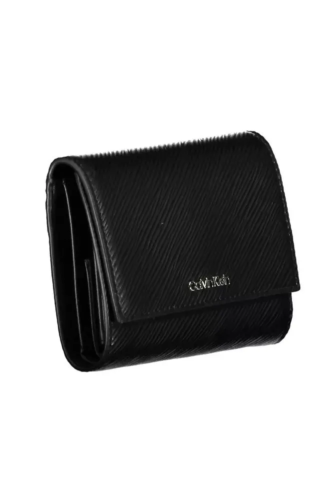 Calvin Klein Black Polyethylene Men's Wallet