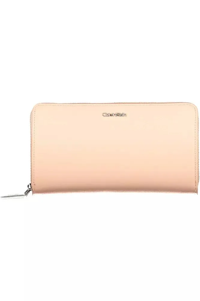 Calvin Klein Pink Polyethylene Men's Wallet