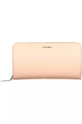 Calvin Klein Pink Polyethylene Men's Wallet