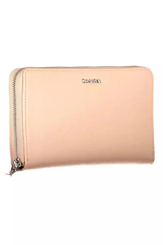 Calvin Klein Pink Polyethylene Men's Wallet