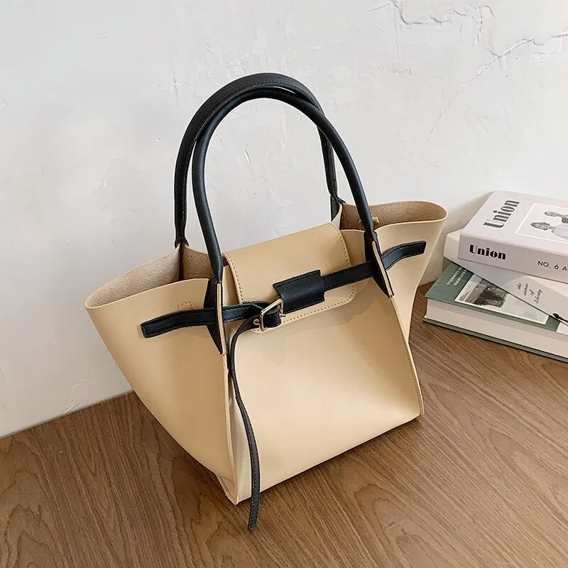 Christmas Gift с доставкойLarge PU Leather Shoulder Bags 2020 Bag Trend Elegant Handbags Female Travel Totes Lady Fashion Hand Bag Designer