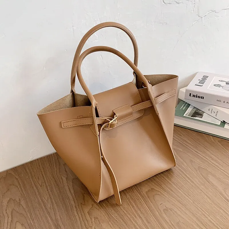 Christmas Gift с доставкойLarge PU Leather Shoulder Bags 2020 Bag Trend Elegant Handbags Female Travel Totes Lady Fashion Hand Bag Designer