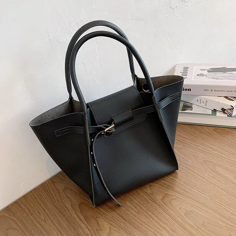 Christmas Gift с доставкойLarge PU Leather Shoulder Bags 2020 Bag Trend Elegant Handbags Female Travel Totes Lady Fashion Hand Bag Designer