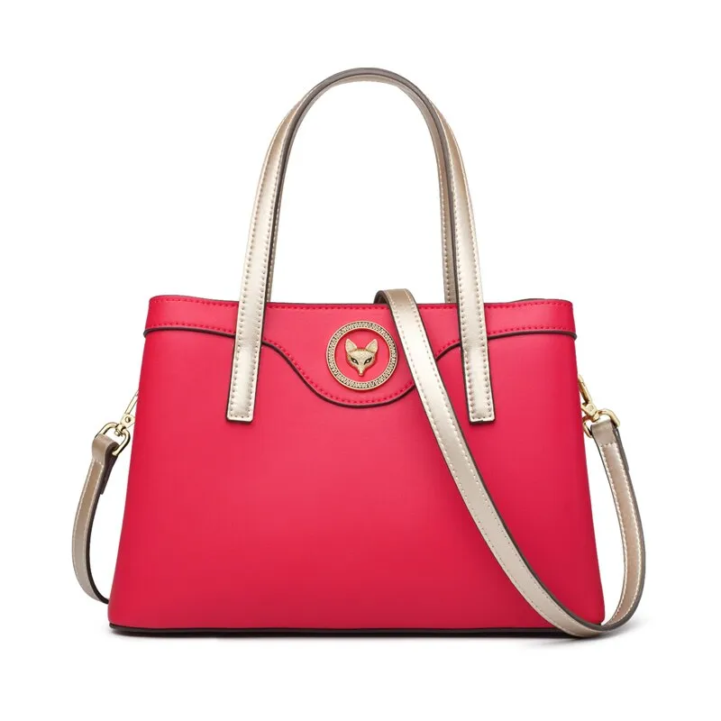 FOXER Original Genuine Leather Women Handbag Fall Winter Big Totes Lady Commute Handle Shoulder Bag Elegant Female Fashion Purse