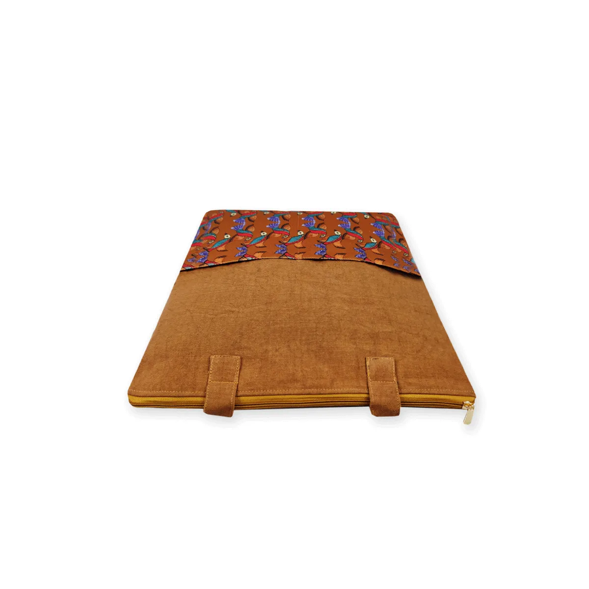 Gond Tote Bag- Mustard Bird
