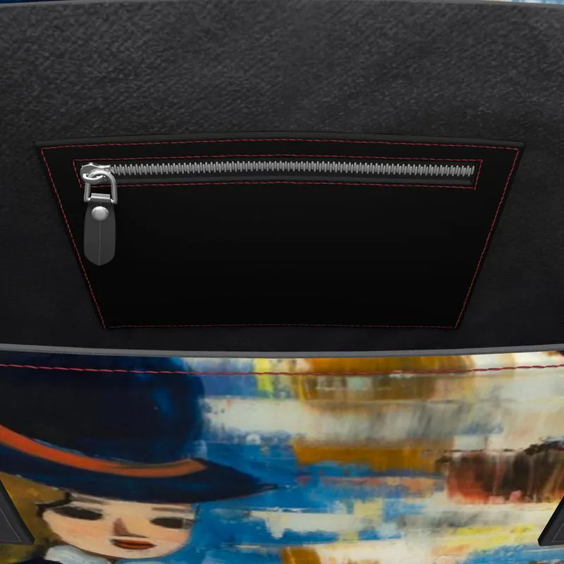 Happy Balloon Leather Tote