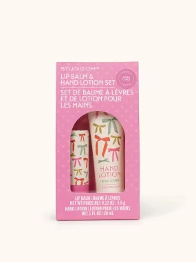 Lip Balm and Hand Lotion Set