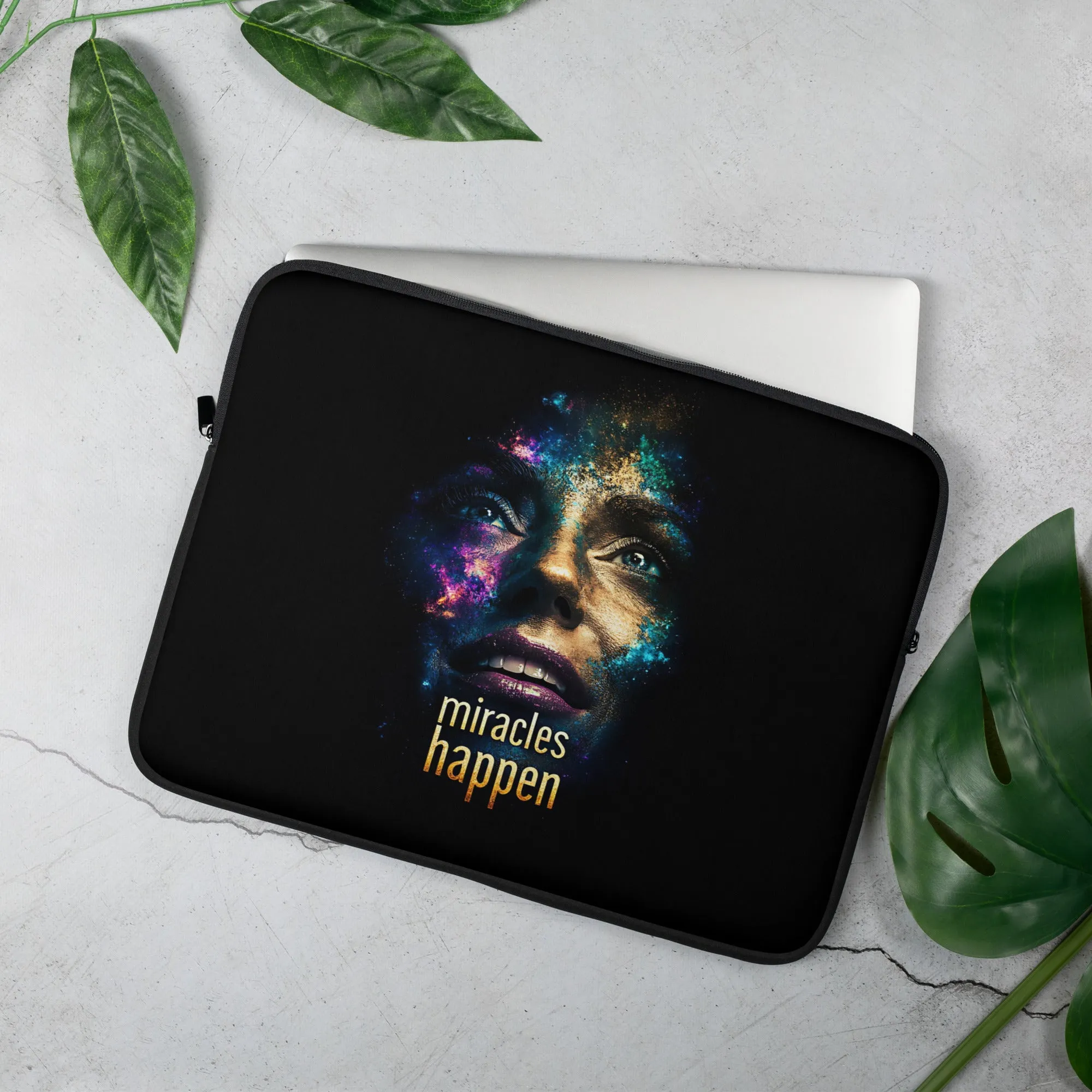 Miracles Happen Edition 1 Laptop Sleeve