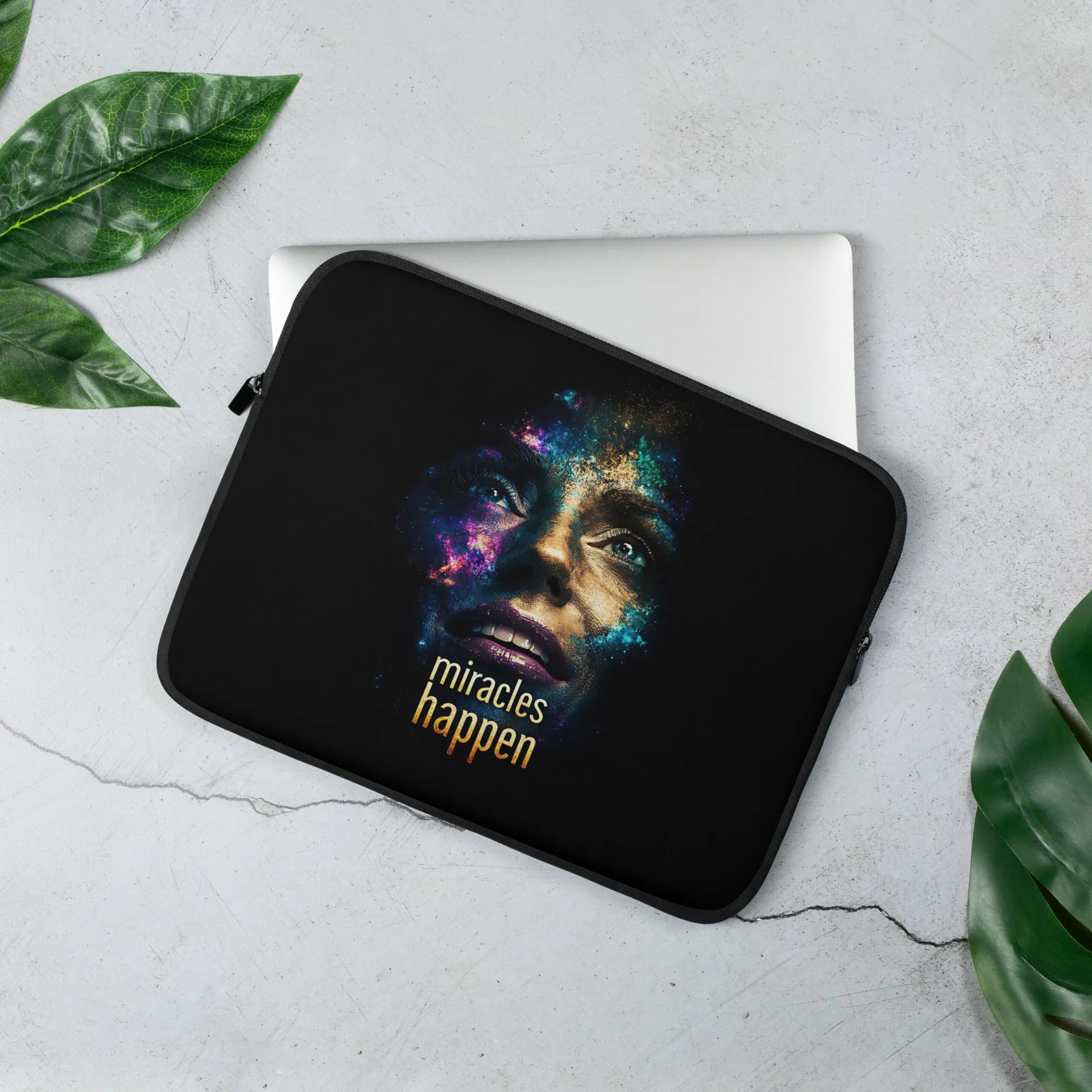 Miracles Happen Edition 1 Laptop Sleeve