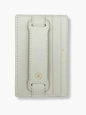 Off White Hoop Phone Wallet - MagSafe (RFID)