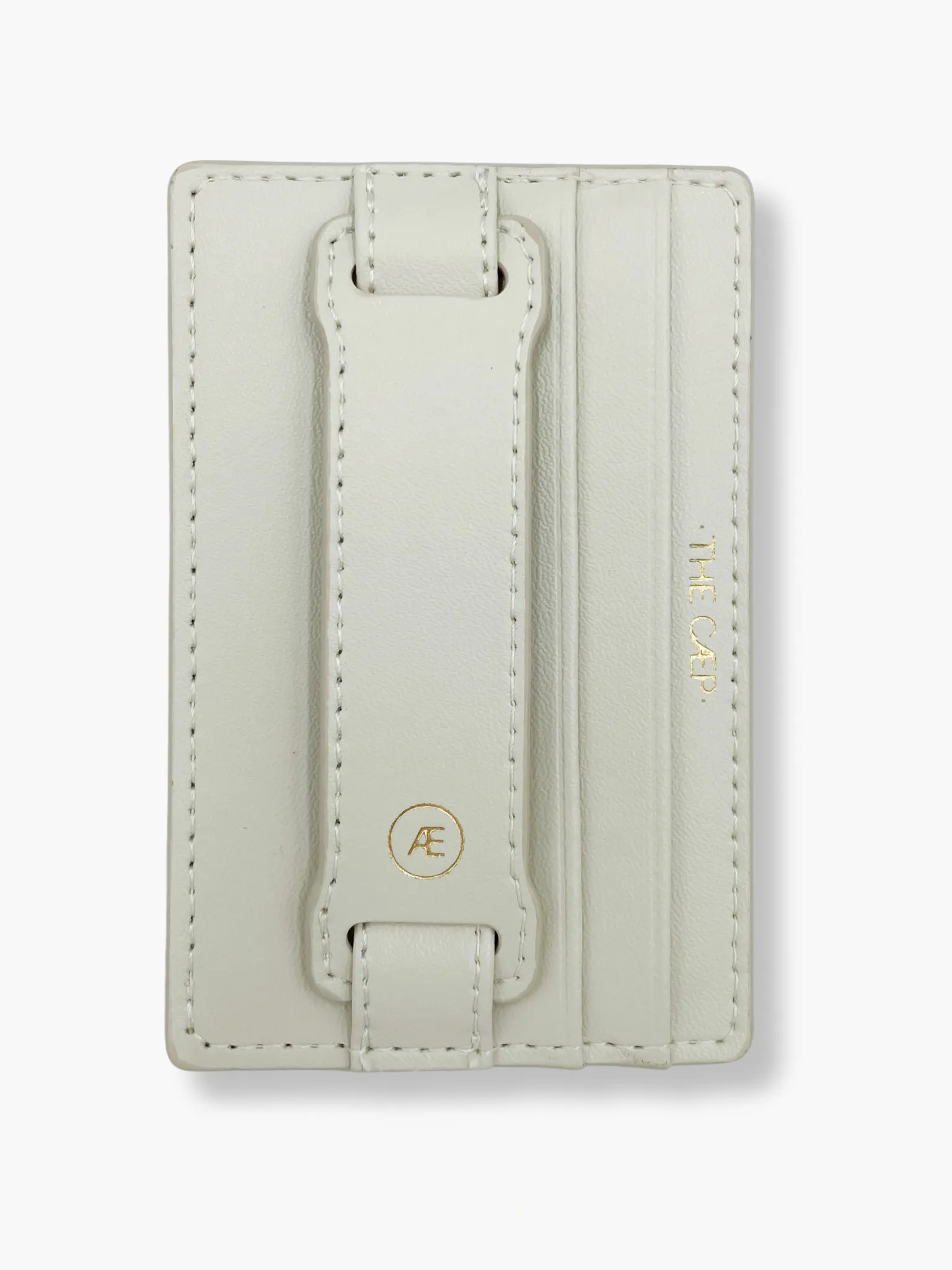 Off White Hoop Phone Wallet - MagSafe (RFID)