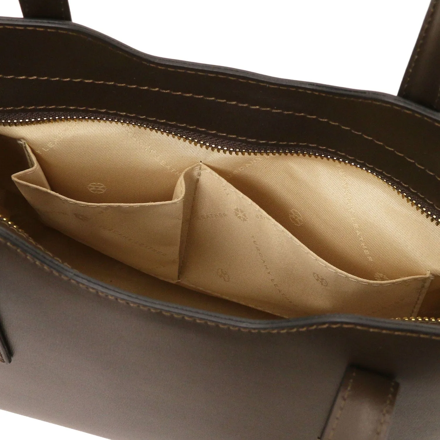 Olimpia - Italian leather tote - Small size | TL141521
