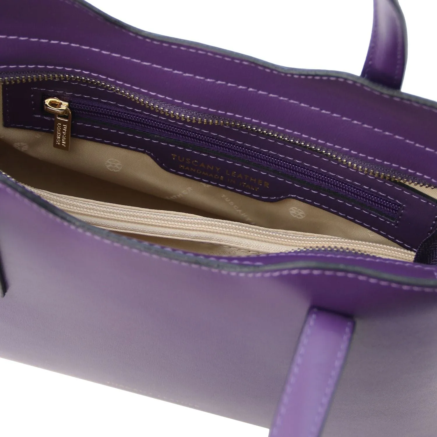 Olimpia - Italian leather tote - Small size | TL141521