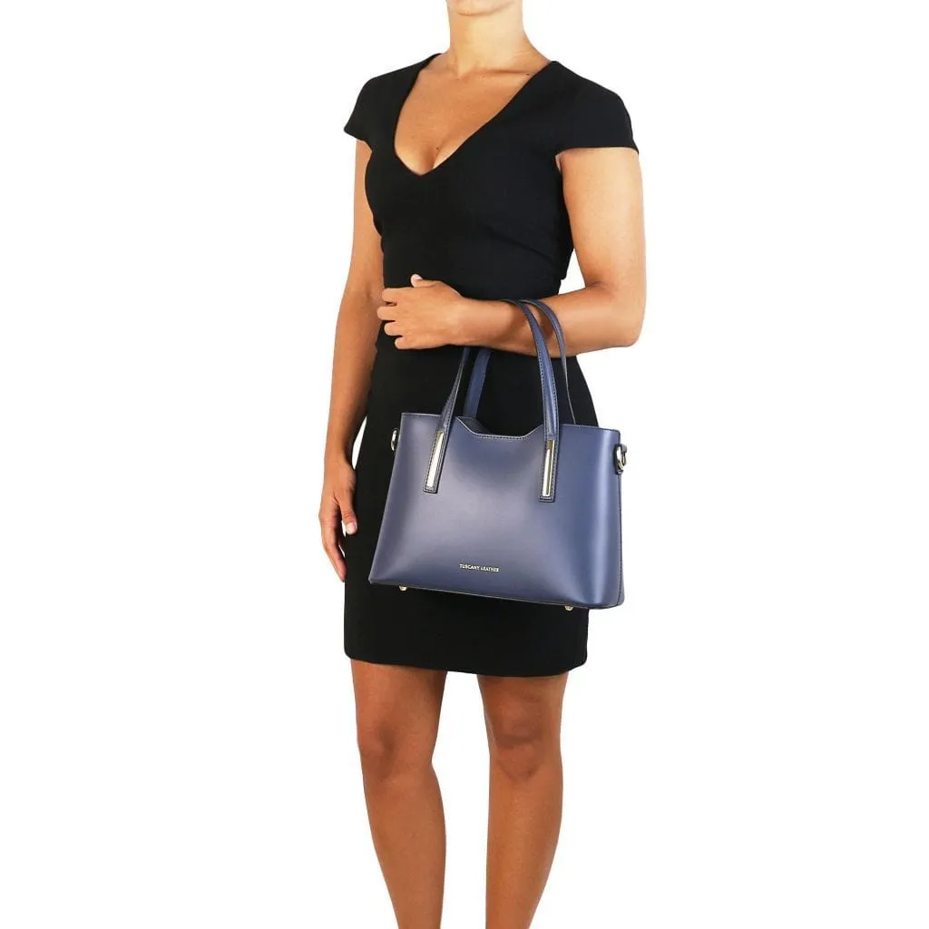 Olimpia - Italian leather tote - Small size | TL141521