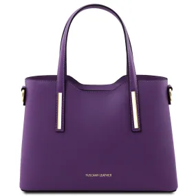 Olimpia - Italian leather tote - Small size | TL141521