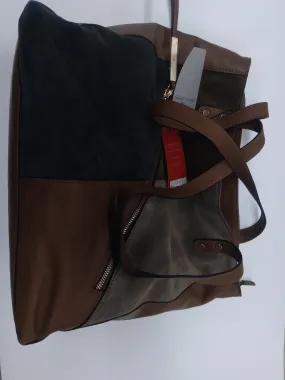 Pierre Cardin 1600 T.MORO Multicolor Brown Tote Handbags