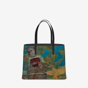 Rapunzel's Balancing Act Leather Tote