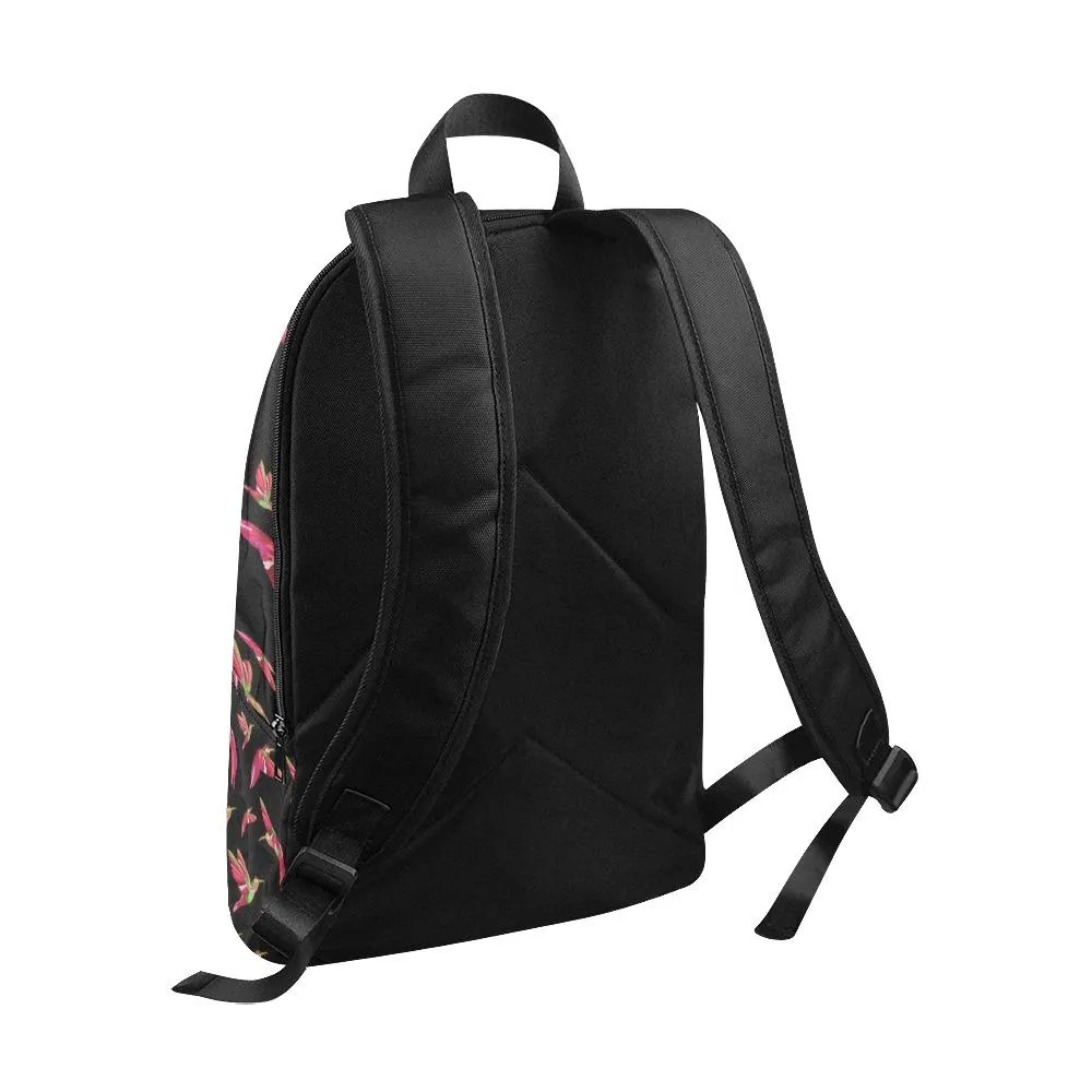 Red Swift Colourful Black Backpack for Adult