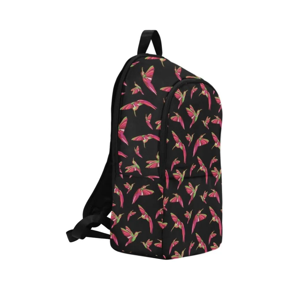 Red Swift Colourful Black Backpack for Adult