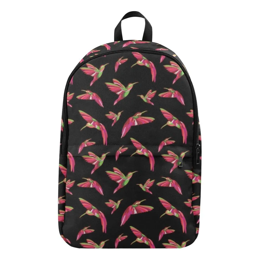 Red Swift Colourful Black Backpack for Adult
