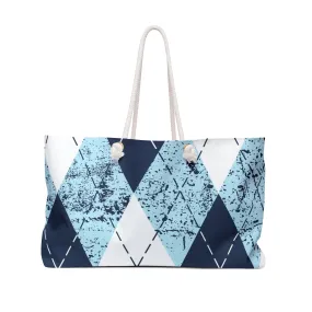 Stylish Geometric Weekender Bag | Perfect for Travel & Everyday Use