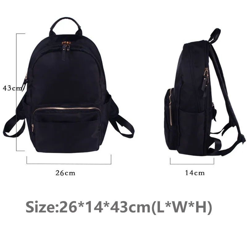 Stylish Waterproof Backpack For School Multi-pocket Students Bookbags