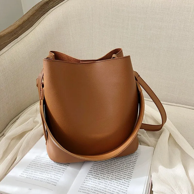 Totes Bags Women Large Capacity Handbags Women PU Shoulder Messenger Bag Female Retro Daily Totes Lady Elegant Handbags