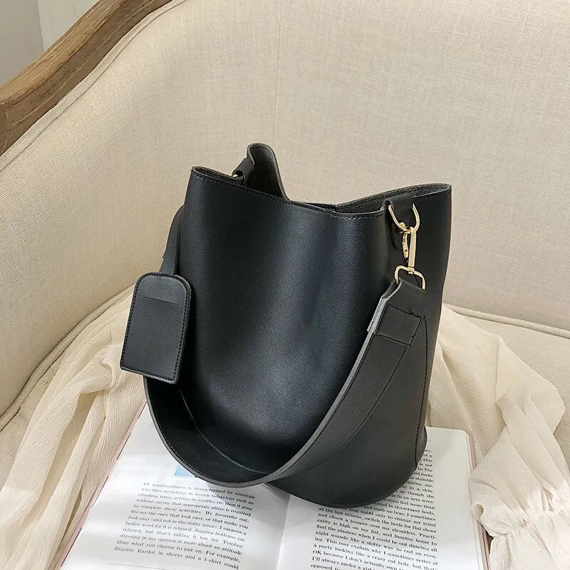 Totes Bags Women Large Capacity Handbags Women PU Shoulder Messenger Bag Female Retro Daily Totes Lady Elegant Handbags